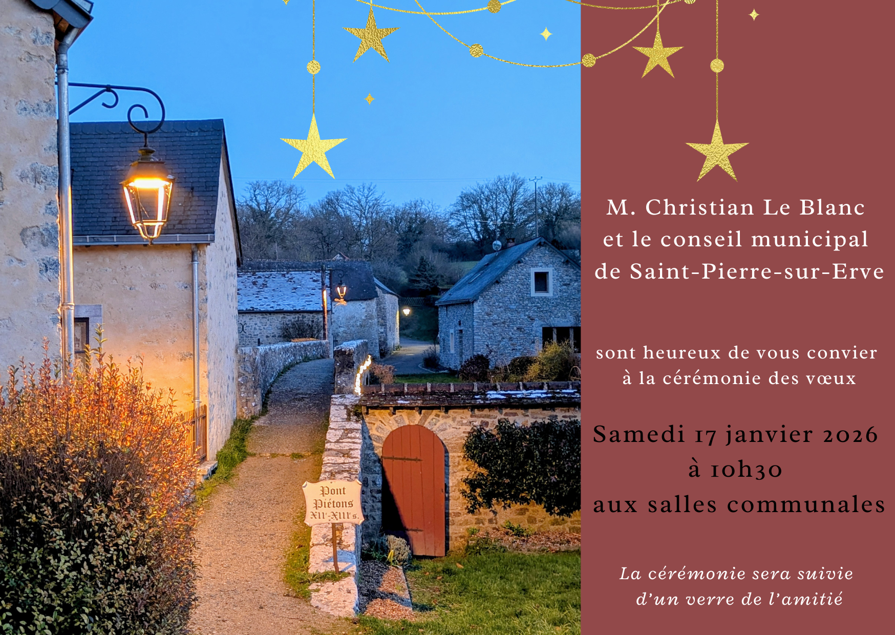 cérémonie des vœux